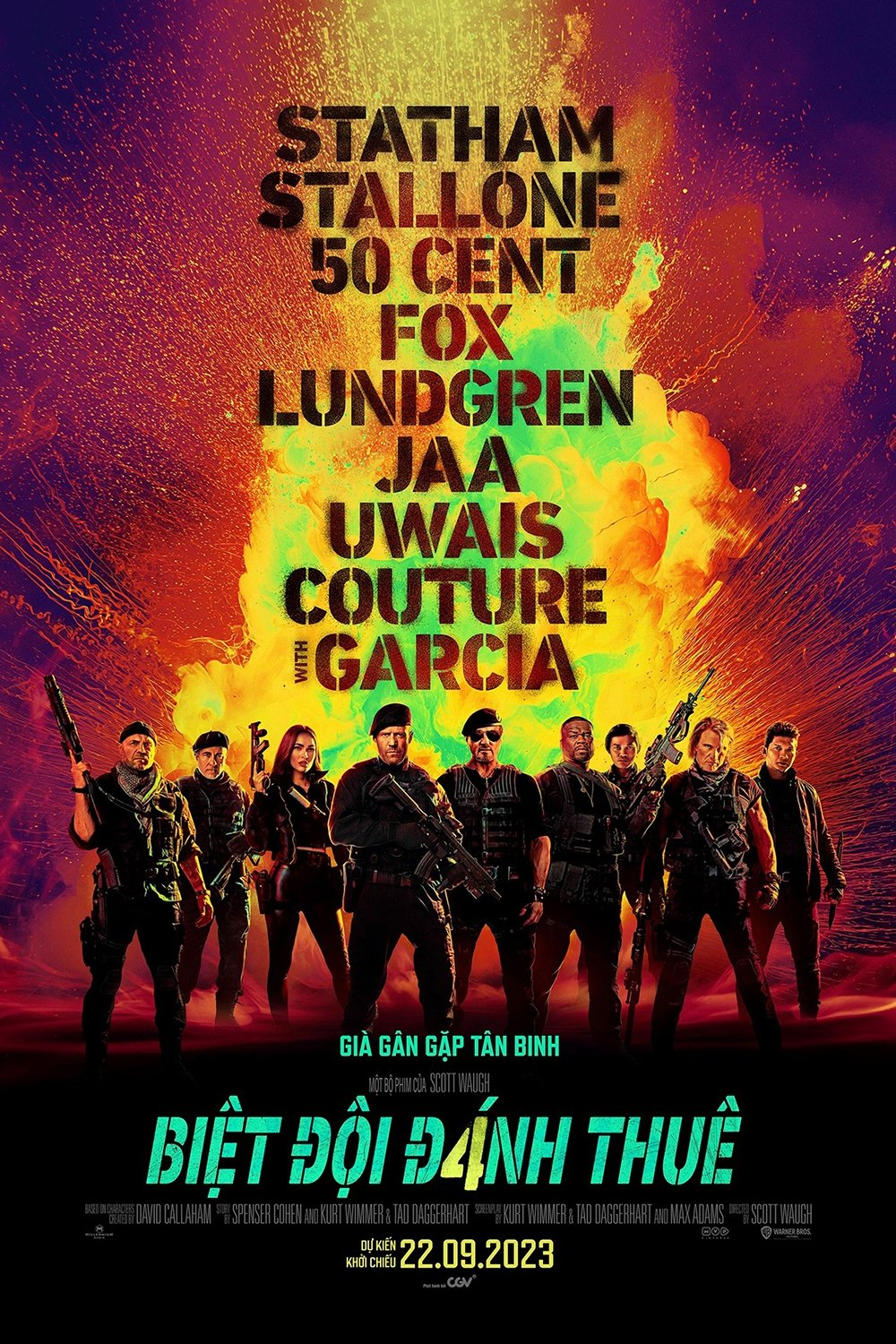Poster phim Biệt Đội Đánh Thuê 4 trên Phim Mới