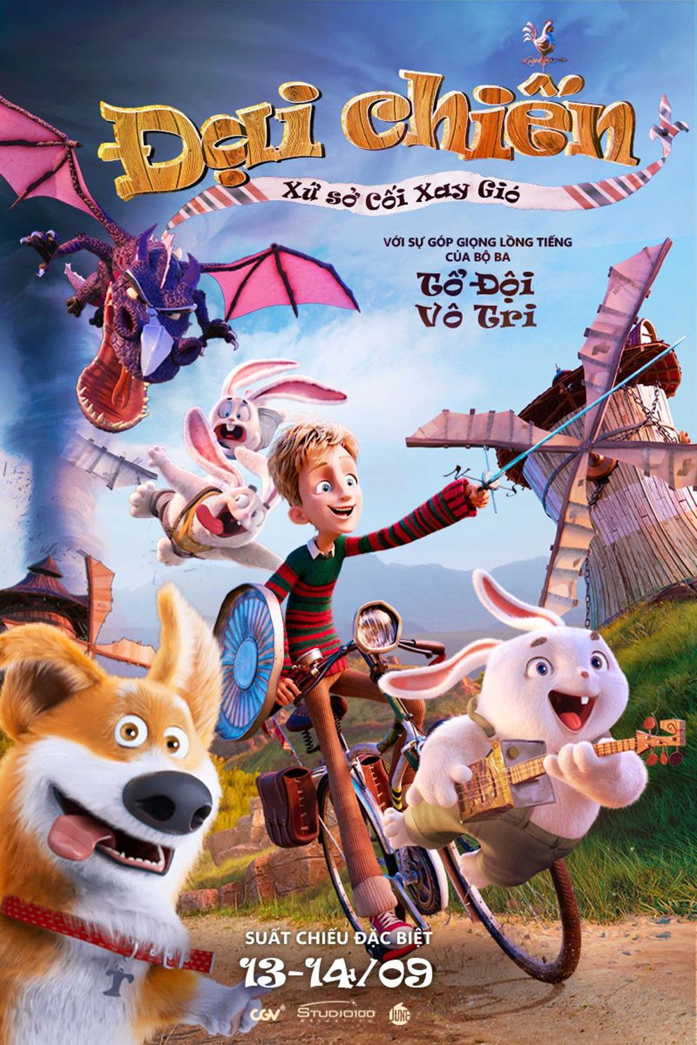 Poster phim Đại Chiến Xứ Sở Cối Xay Gió (Gigantes, una Aventura extraordinaria) trên Phim Mới