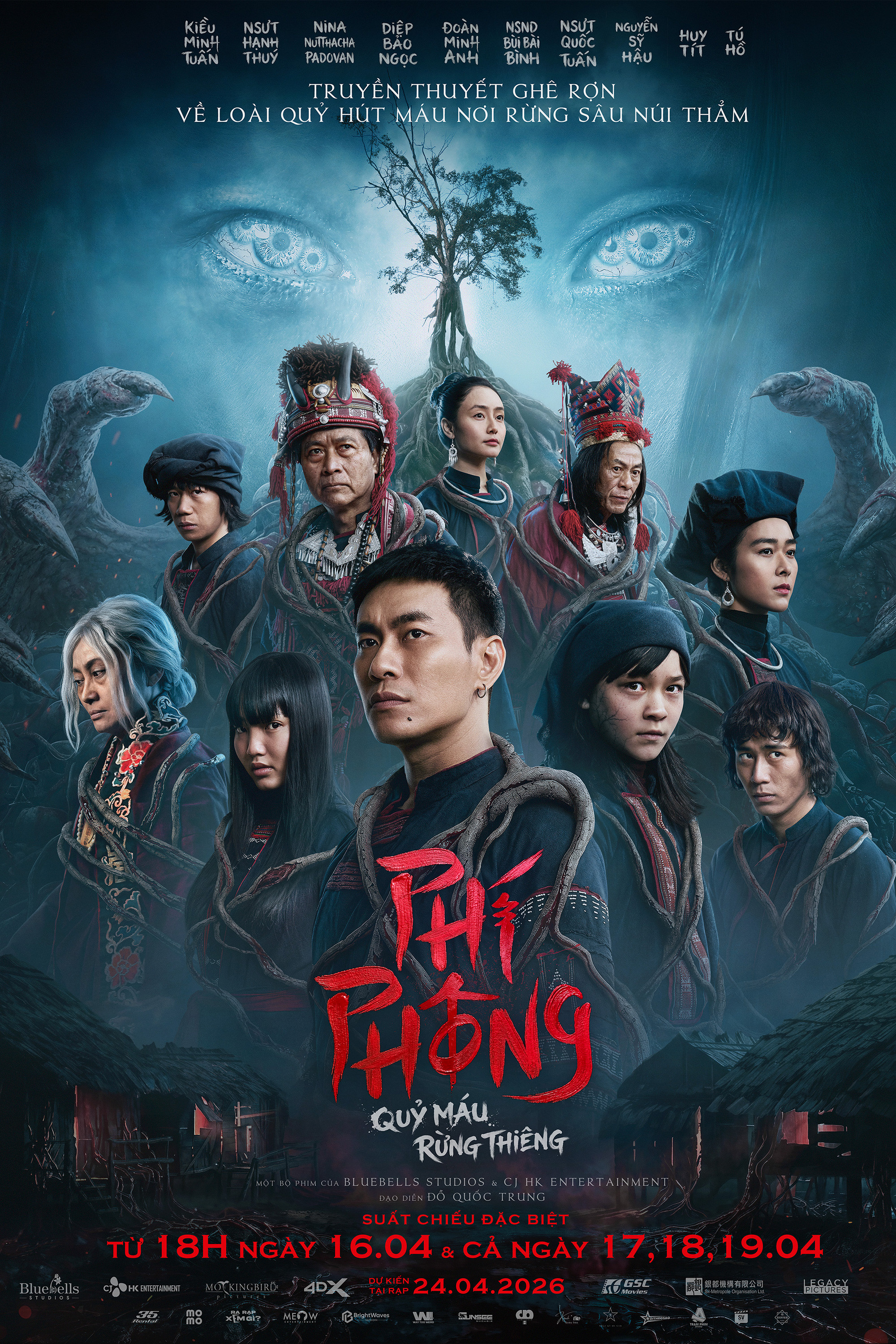 Poster phim Phí Phông: Quỷ Máu Rừng Thiêng trên Phim Mới