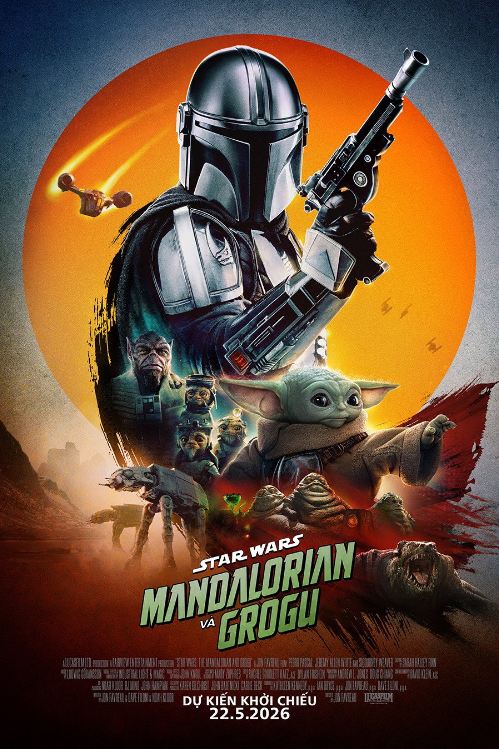 Poster phim Star Wars: Mandalorian và Grogu trên Phim Mới