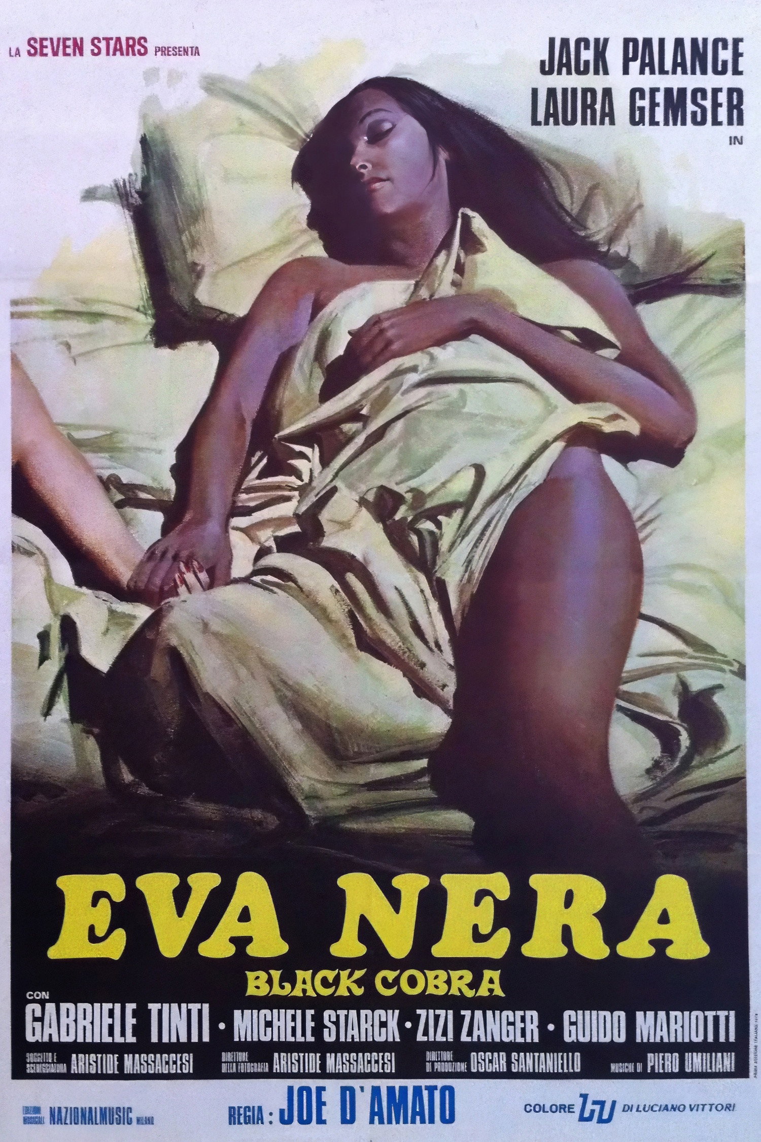 Poster phim Yêu Nữ Rắn Đen (Eva nera) trên Phim Mới